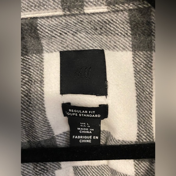 H&M Shirt Jacket/Shacket - L - Picture 5 of 5